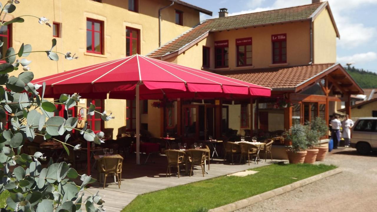 Logis Hotel Le Tilia Joux Exterior foto